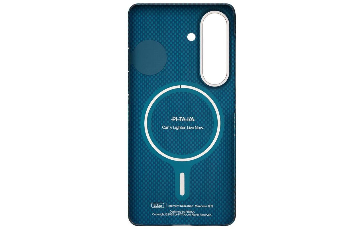 Pitaka Aaron – Backcover – für Samsung Galaxy S26, MagSafe, Aramid, Blau