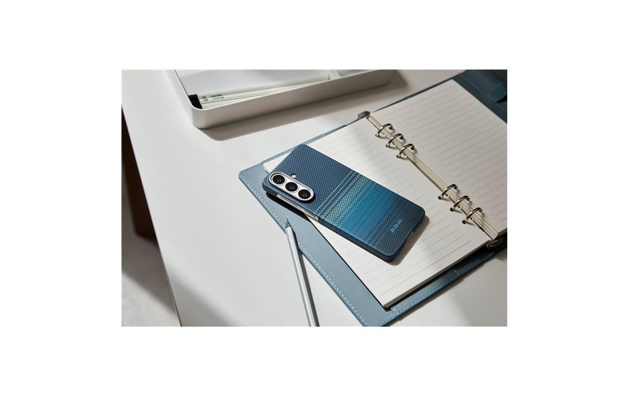 Pitaka Aaron – Backcover – für Samsung Galaxy S26, MagSafe, Aramid, Blau