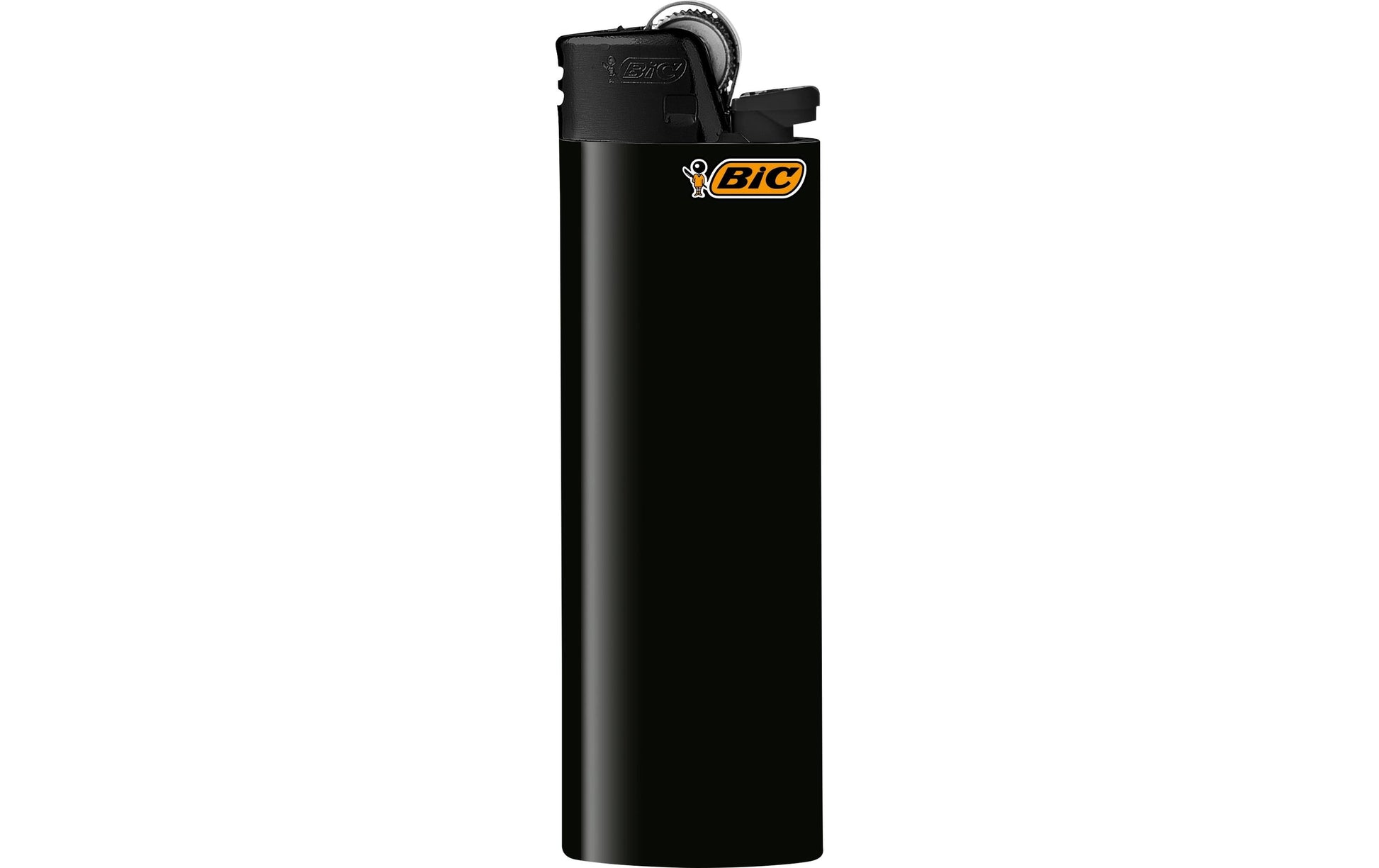 BIC Einweg-Feuerzeug Maxi J26 – Schwarz – 15,5 × 10 cm – Kunststoff