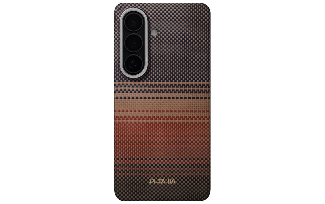 Pitaka Aaron Backcover – für Samsung Galaxy S26 Plus – MagSafe, Aramid, Braun
