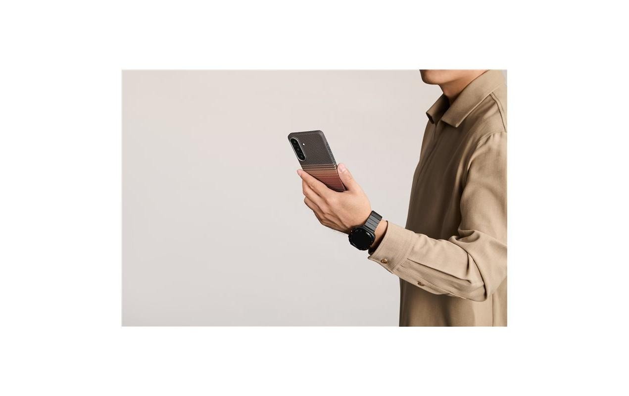 Pitaka Aaron Backcover – für Samsung Galaxy S26 Plus – MagSafe, Aramid, Braun