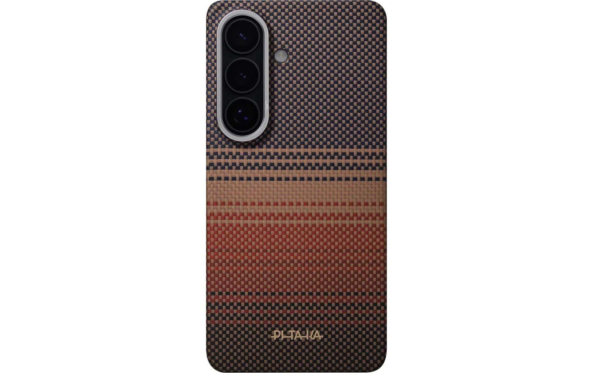 Pitaka Aramid Aaron Button Edge – Backcover – für Samsung Galaxy S26, MagSafe, Aramid, Braun