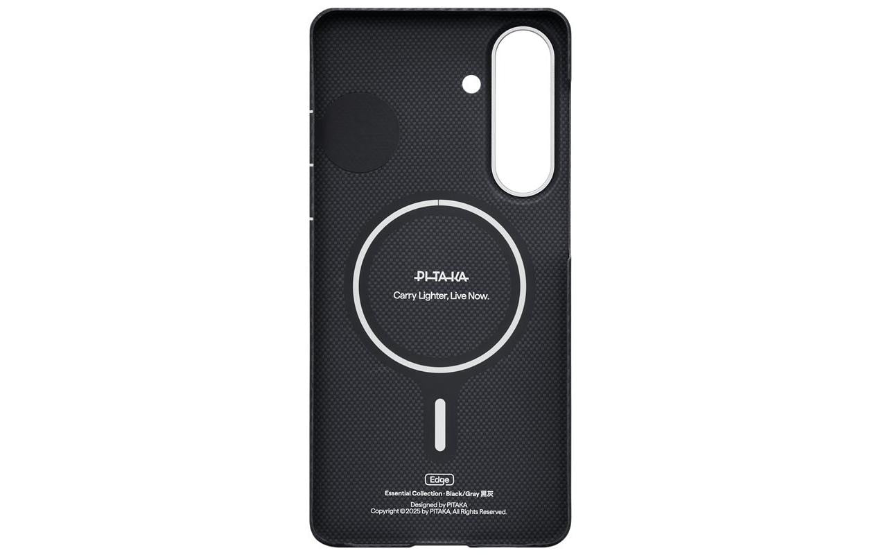 Pitaka Aramid Aaron Backcover – für Samsung Galaxy S26, MagSafe, Aramid, Schwarz/Grau