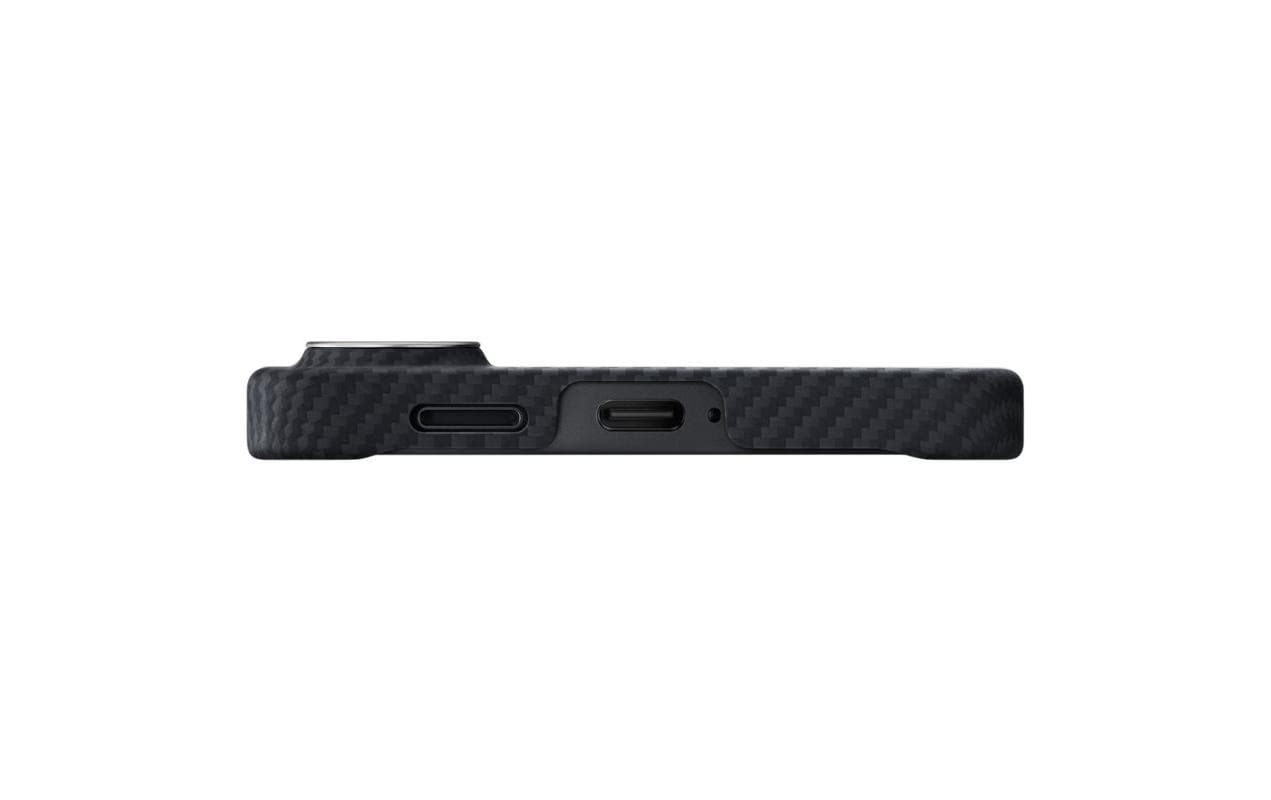 Pitaka Aramid Aaron Backcover – für Samsung Galaxy S26, MagSafe, Aramid, Schwarz/Grau