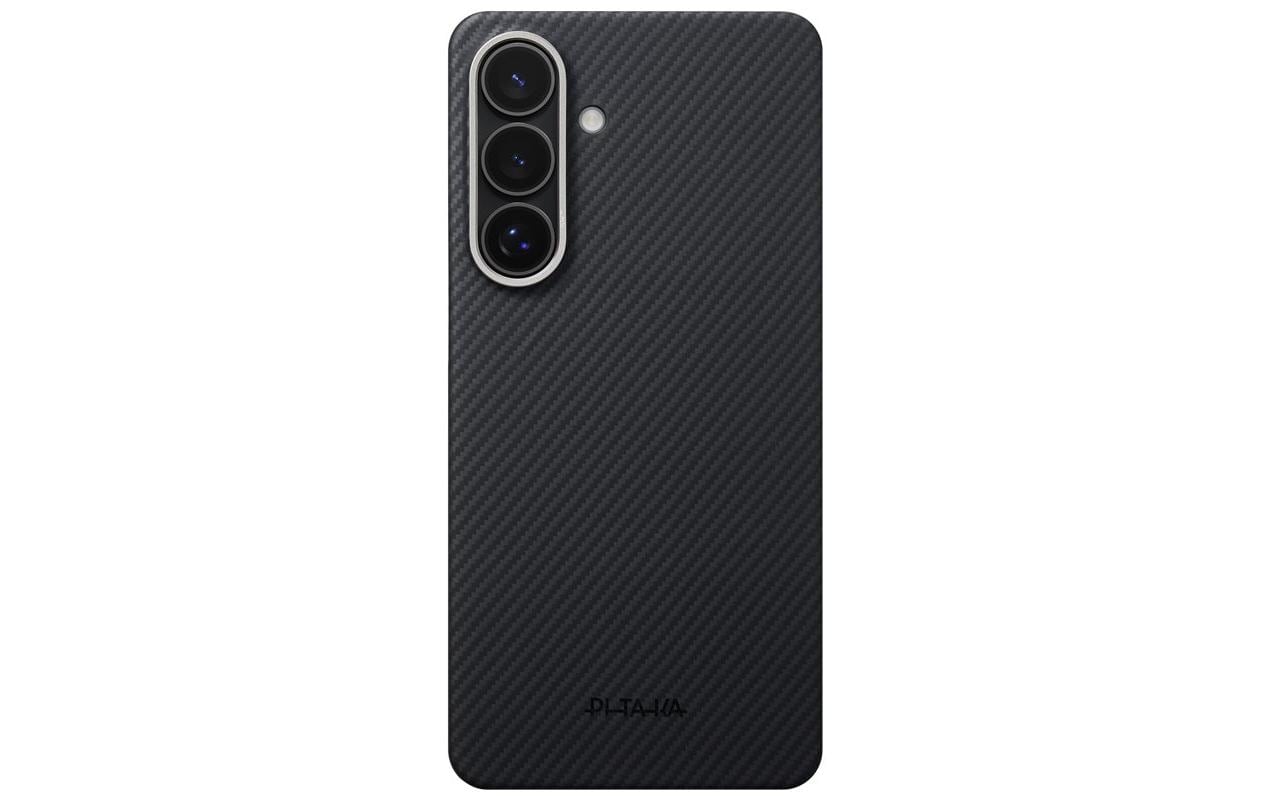 Pitaka Aramid Aaron Backcover – für Samsung Galaxy S26, MagSafe, Aramid, Schwarz/Grau