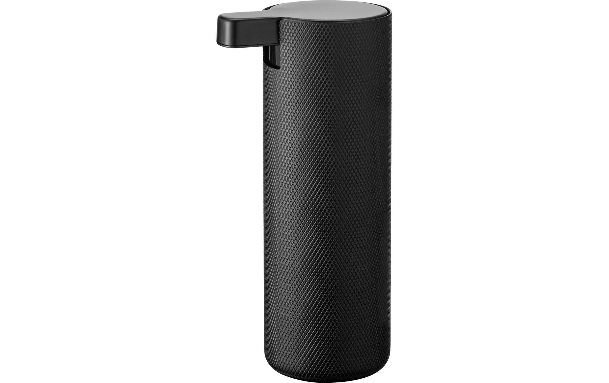 Blomus Modo Rof Manueller Seifenspender – Wandmontage – 165 ml, schwarz, Edelstahl