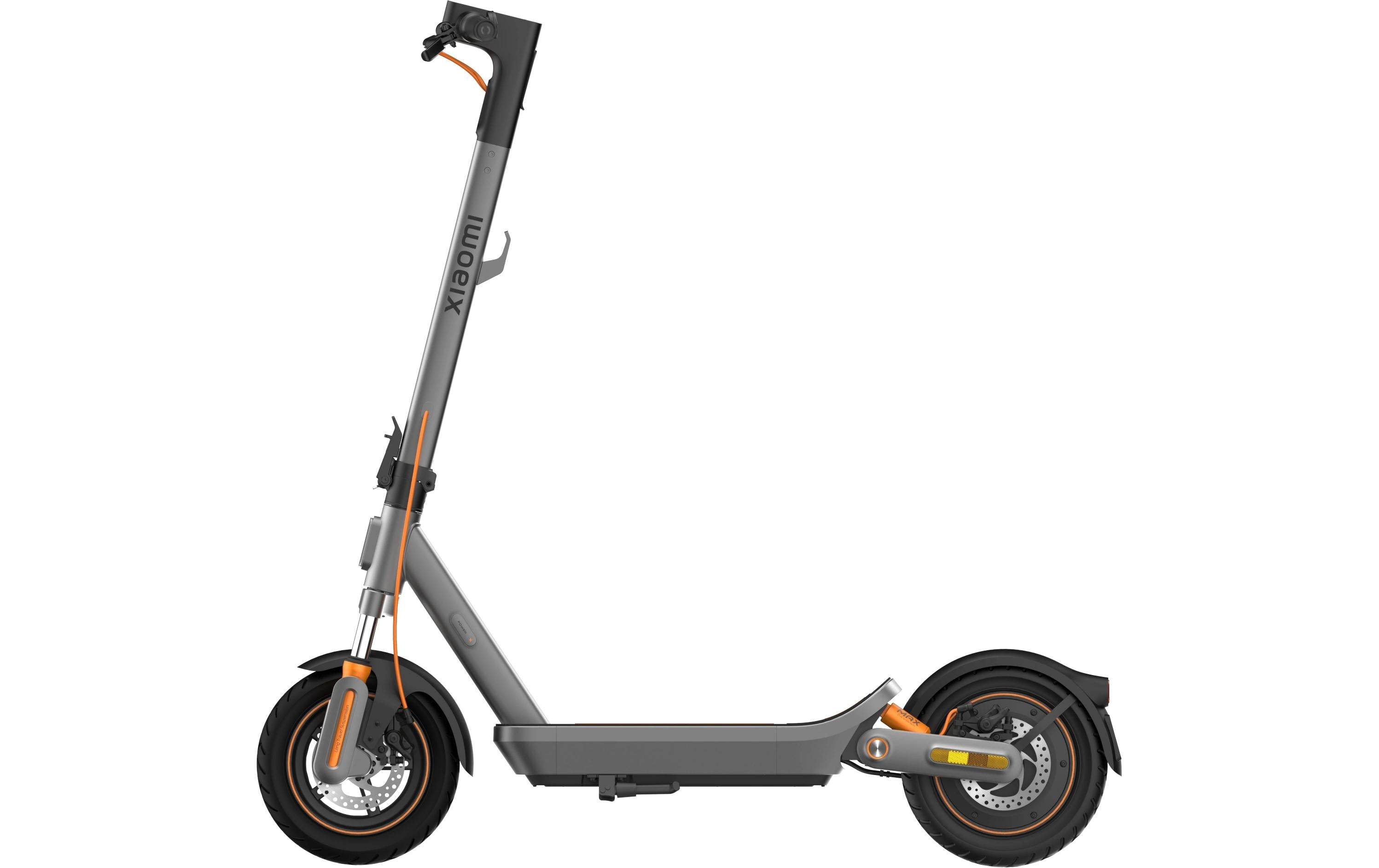 Xiaomi Elektroroller 6 Max – 75 km Reichweite, 20 km/h, 585 Wh (10 Ah), faltbar, wasserfest – Grau