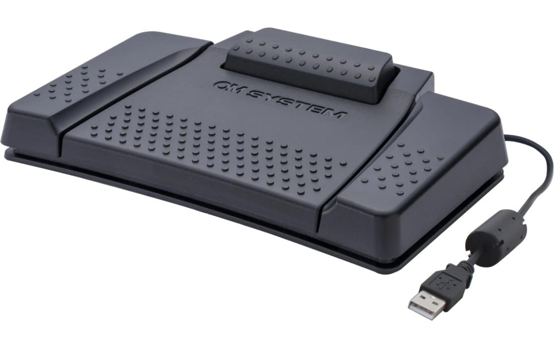 Om system Olympus RS-31N – Fusspedal – 4 Tasten, USB
