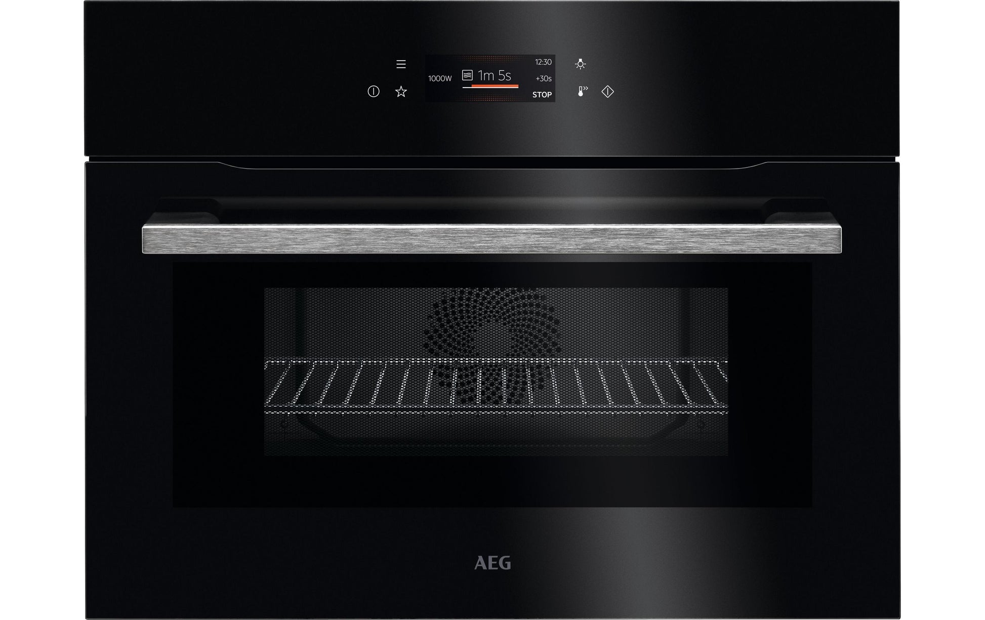 Aeg by electrolux AEG Einbau-Mikrowelle BO4GEMKM – 44 l, Grill, 3000 W – Schwarz