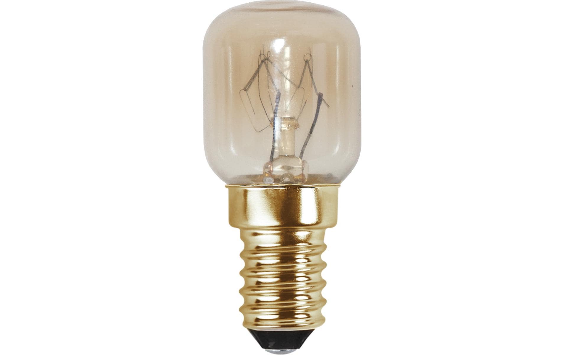 Star Trading Backofenlampe E14 Spezialform – 130 lm, 25 W, Warmweiss 2700 K, dimmbar – IP20 – 10 Stk., Glas