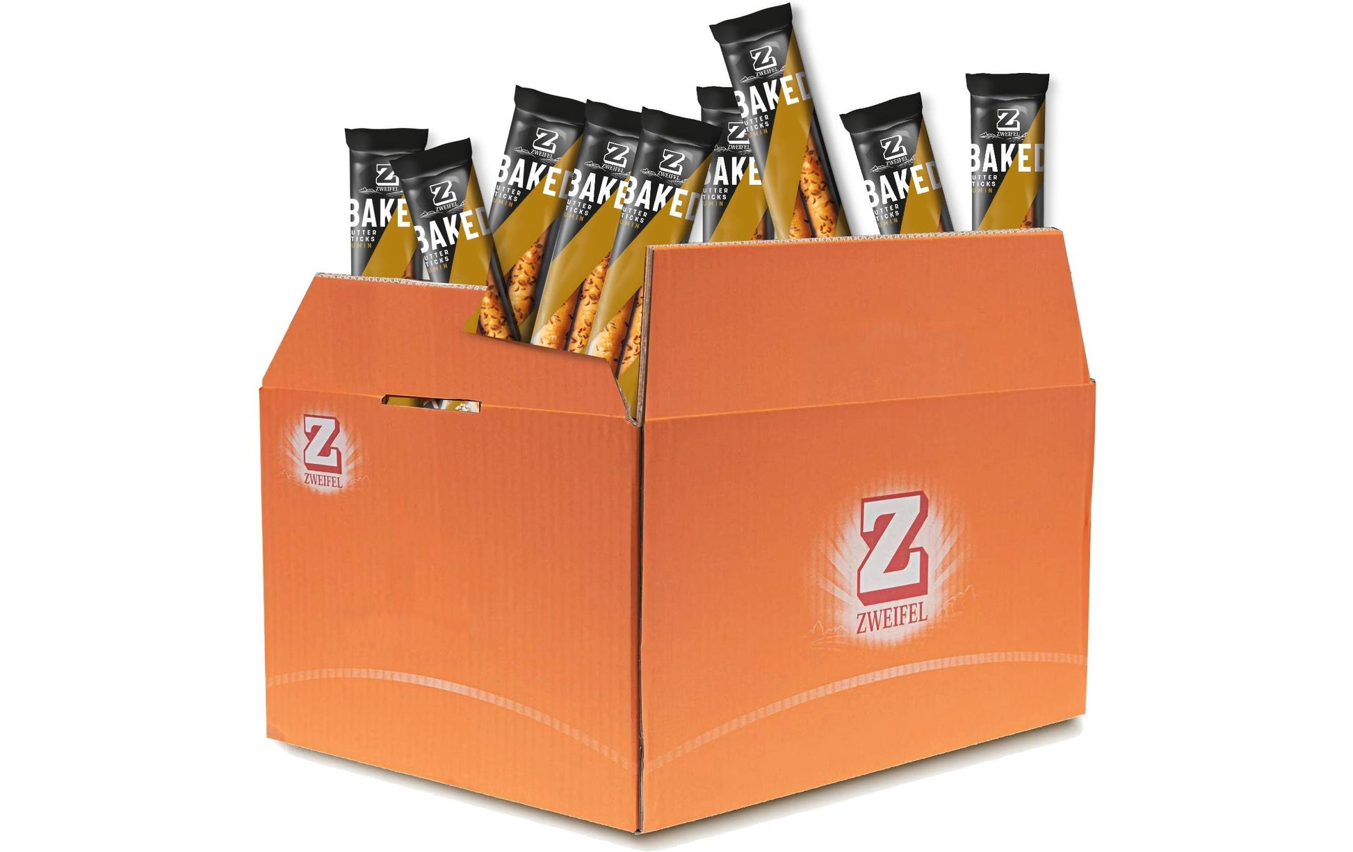 Zweifel Flûtes – Kümmel – 16 × 36 g