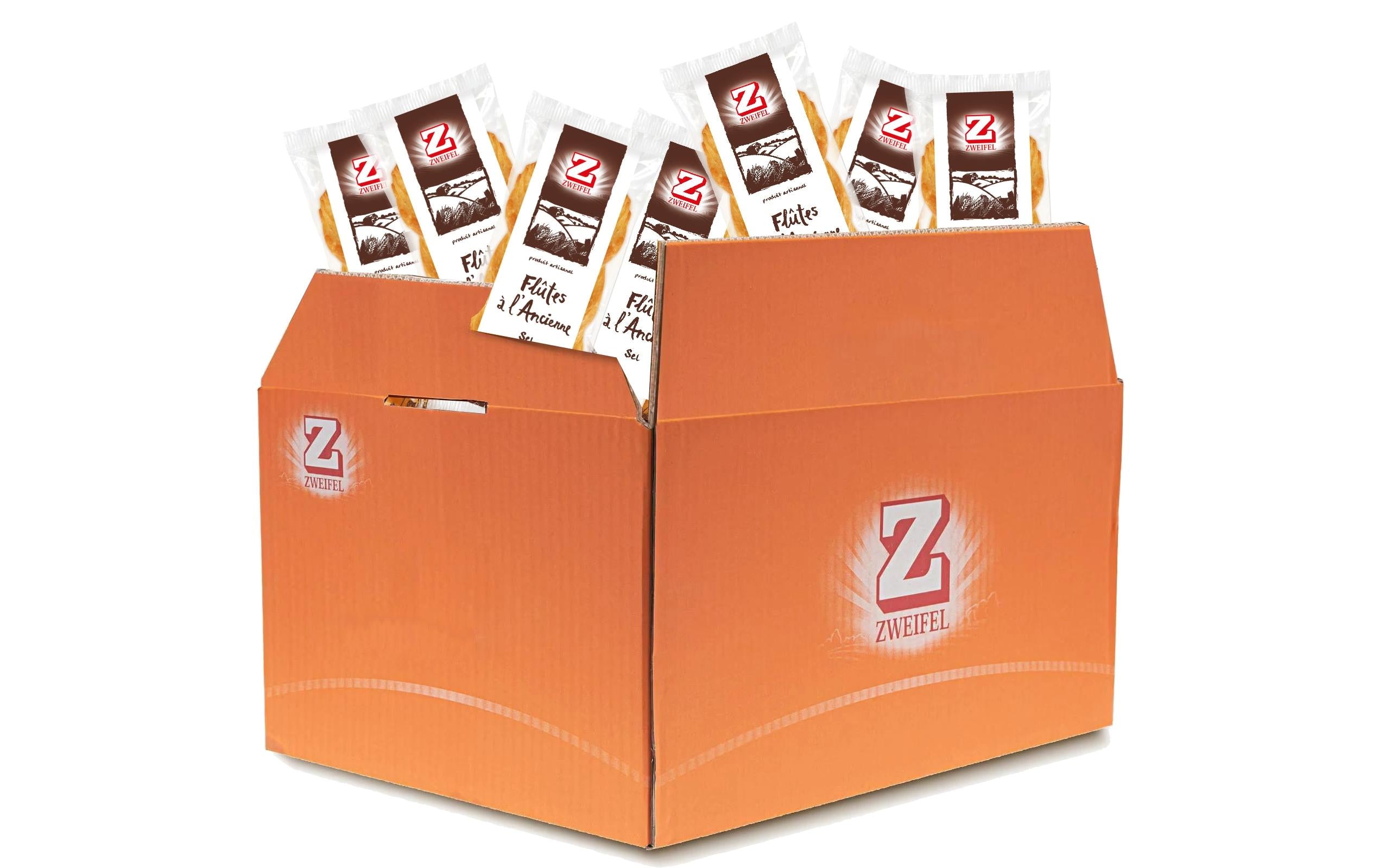 Zweifel Flûtes à l'Ancienne – Salz – 30 × 25 g