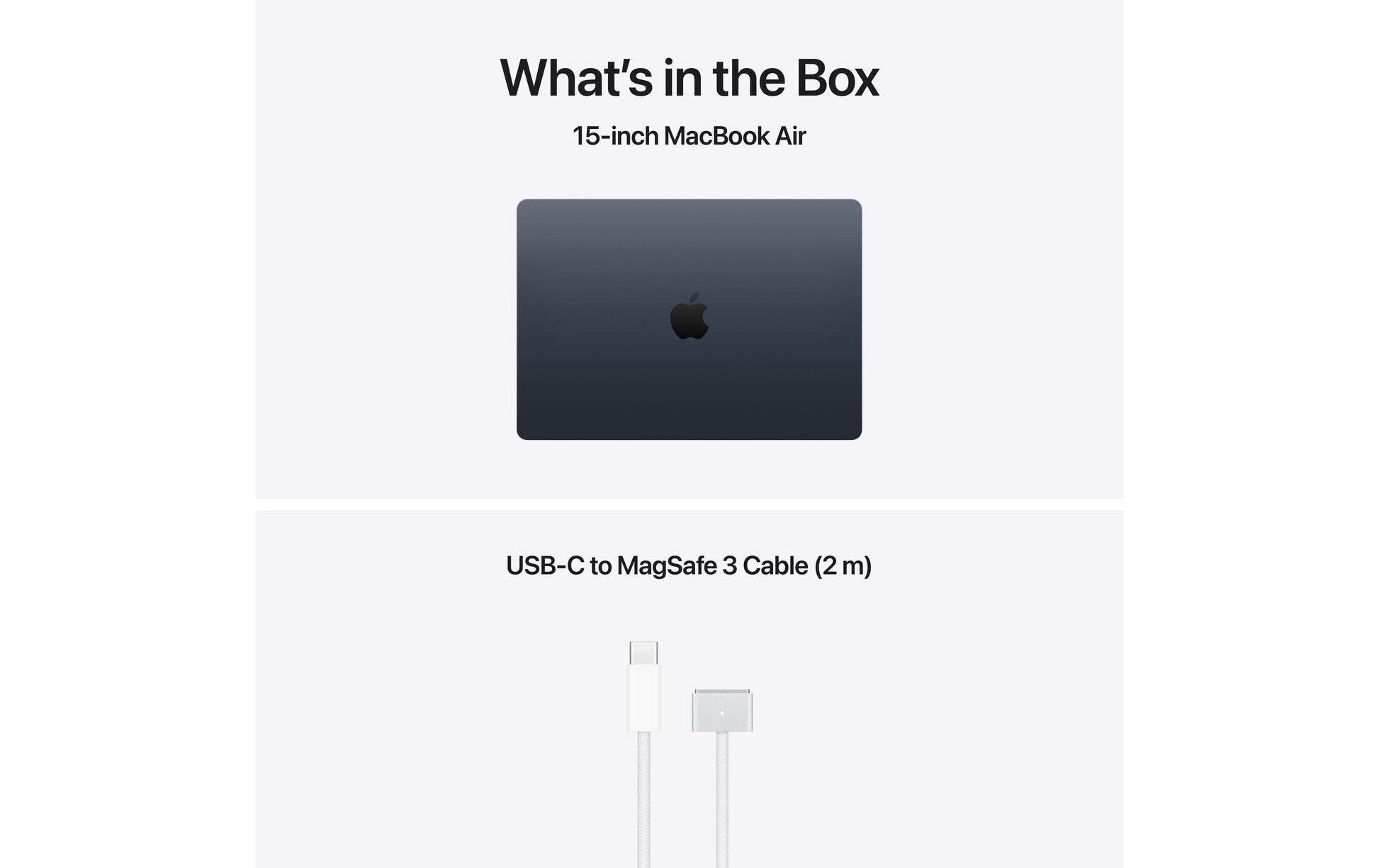 Apple MacBook Air – 15", M5, 24 GB, 1 TB SSD