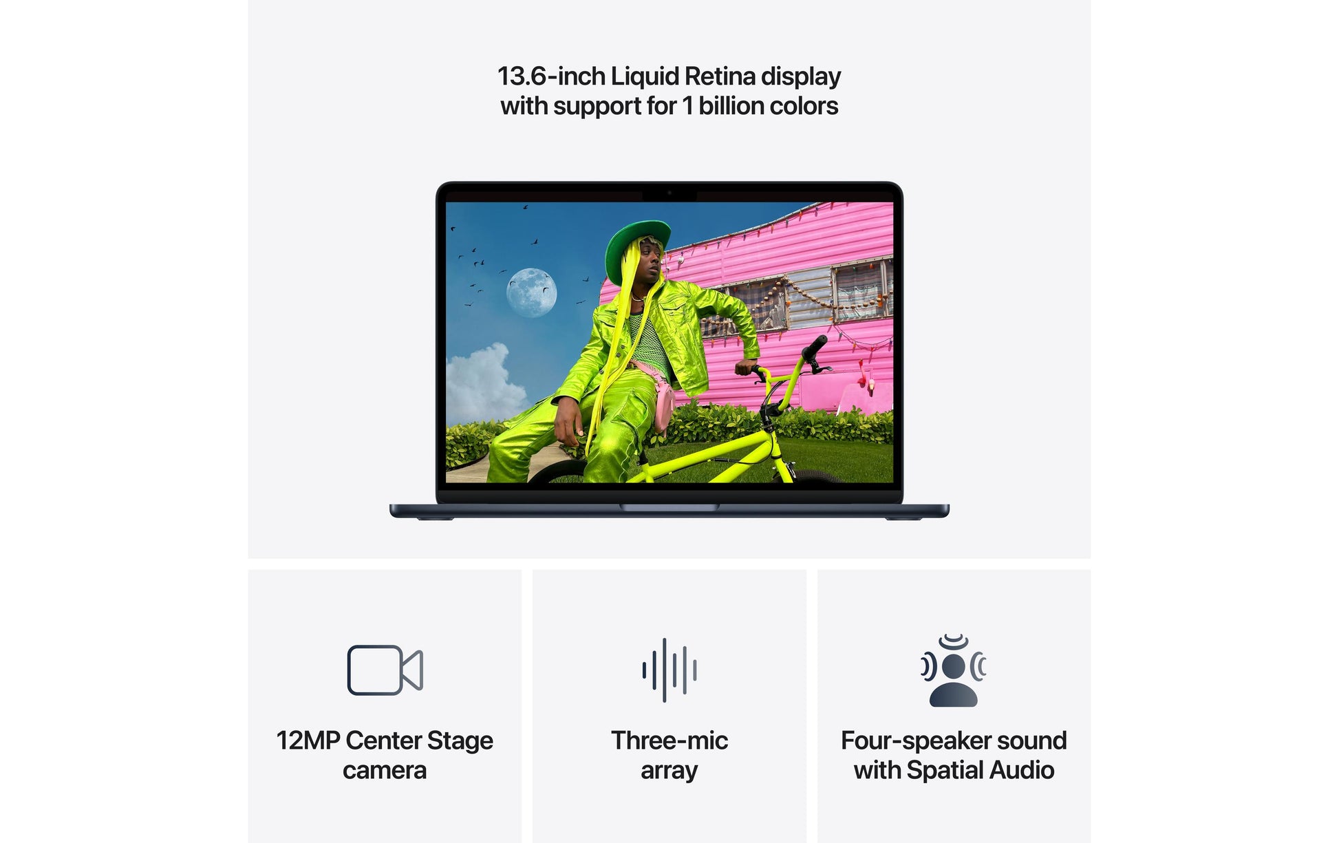Apple MacBook Air (M5) – 13,6" WQXGA, M5, 24 GB, 1 TB SSD, macOS, QWERTZ (CH)