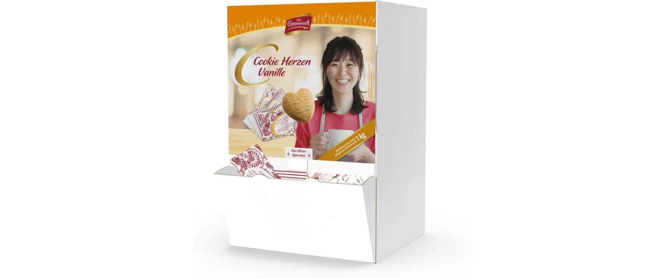 Coppenrath Herz Guetzli – Vanille – 1 kg