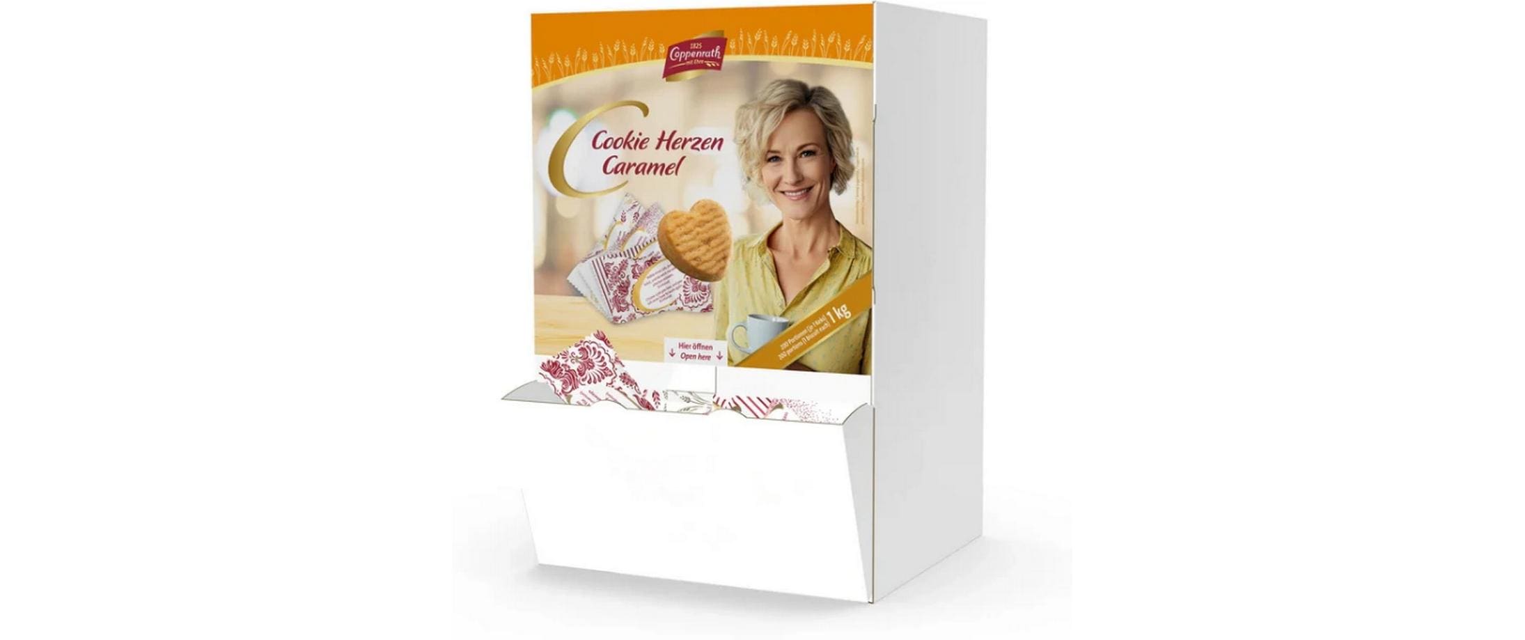 Coppenrath Cookie-Herzen – Karamell – 1 kg