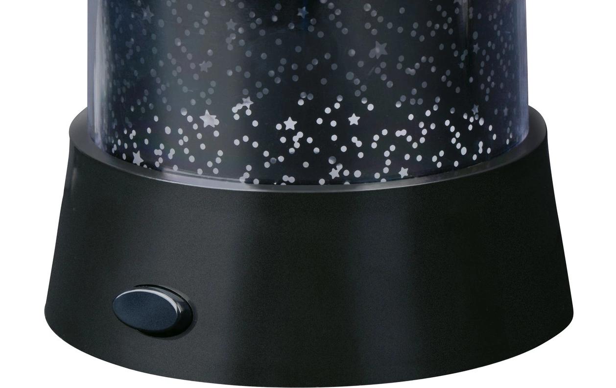Grundig Sternenprojektor – Mehrfarbig, Akku, IP20 – Schwarz