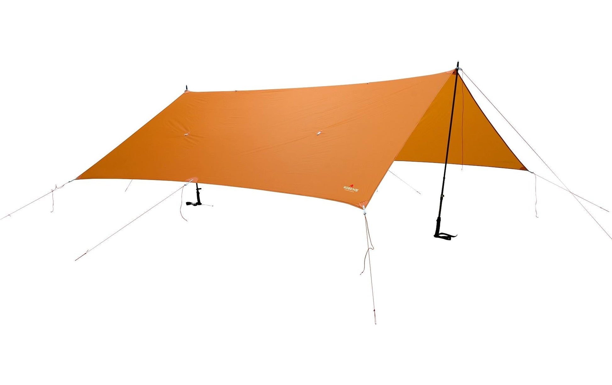 Robens Tarp Vestis Duo UL – Wassersäule 2000 mm, eckig – 2920×3100×2920 mm – Orange – Polyester