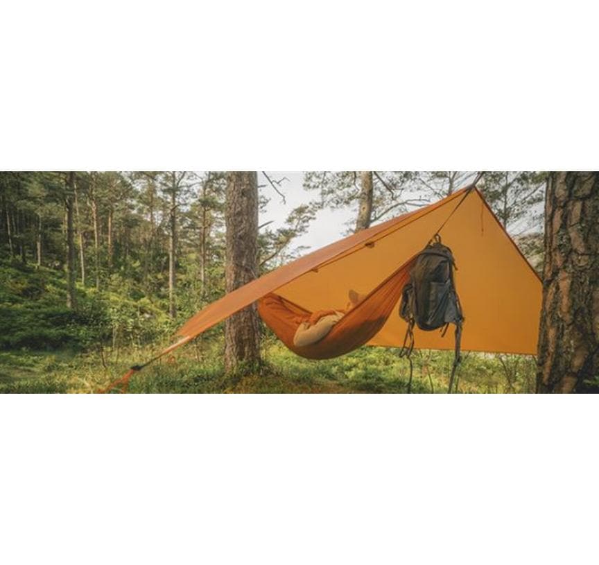 Robens Tarp Vestis Duo UL – Wassersäule 2000 mm, eckig – 2920×3100×2920 mm – Orange – Polyester