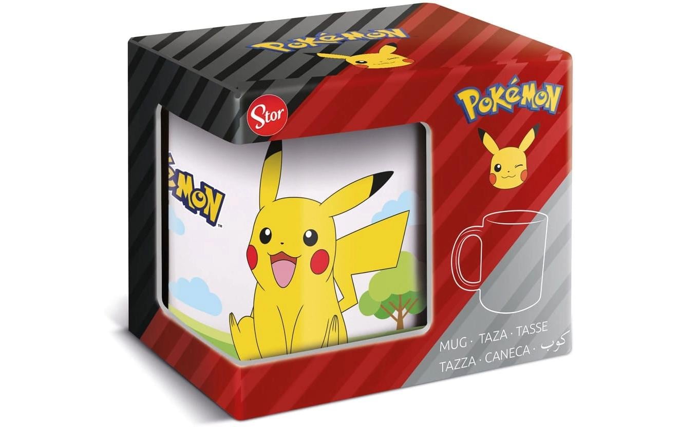 Stor Kaffeetasse Pokémon Pikachu – 325 ml, Keramik, Mehrfarbig