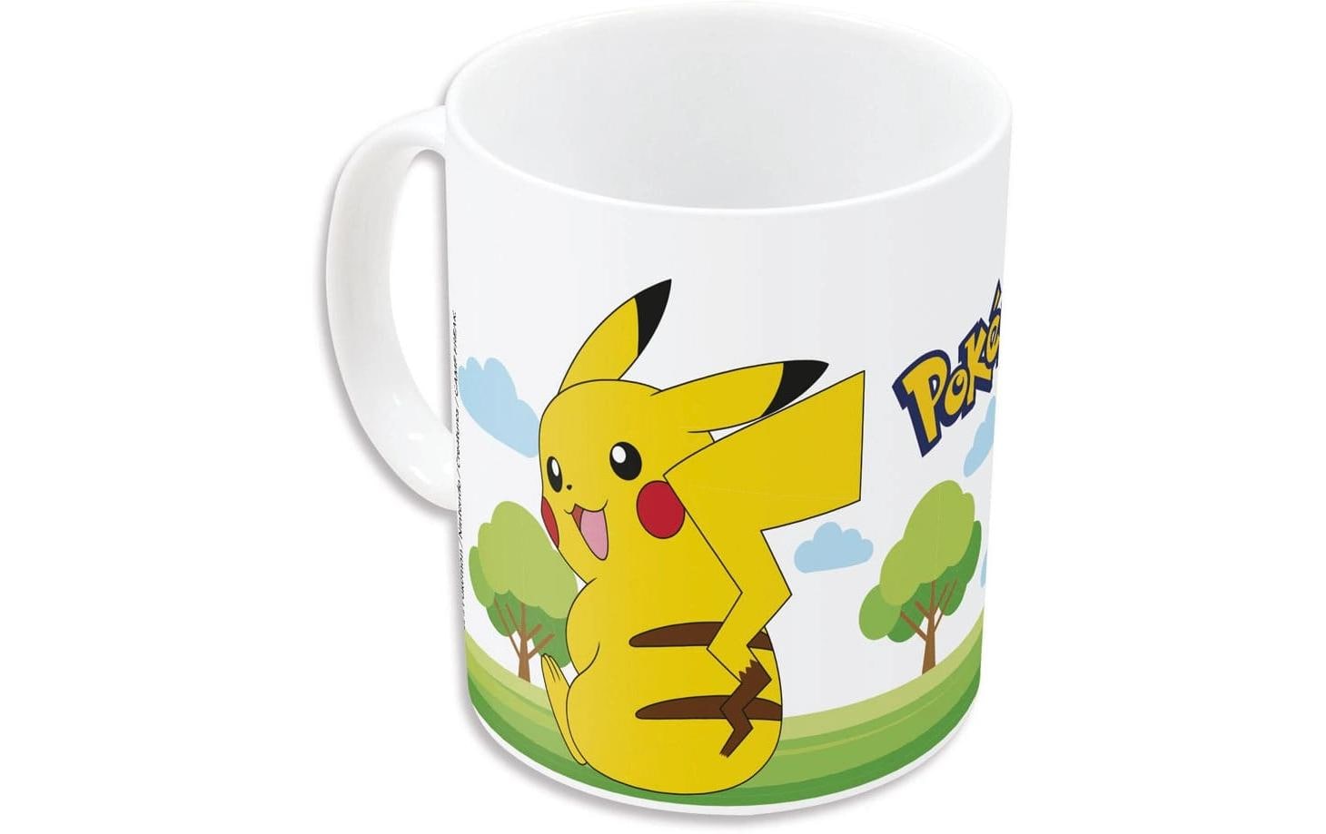 Stor Kaffeetasse Pokémon Pikachu – 325 ml, Keramik, Mehrfarbig