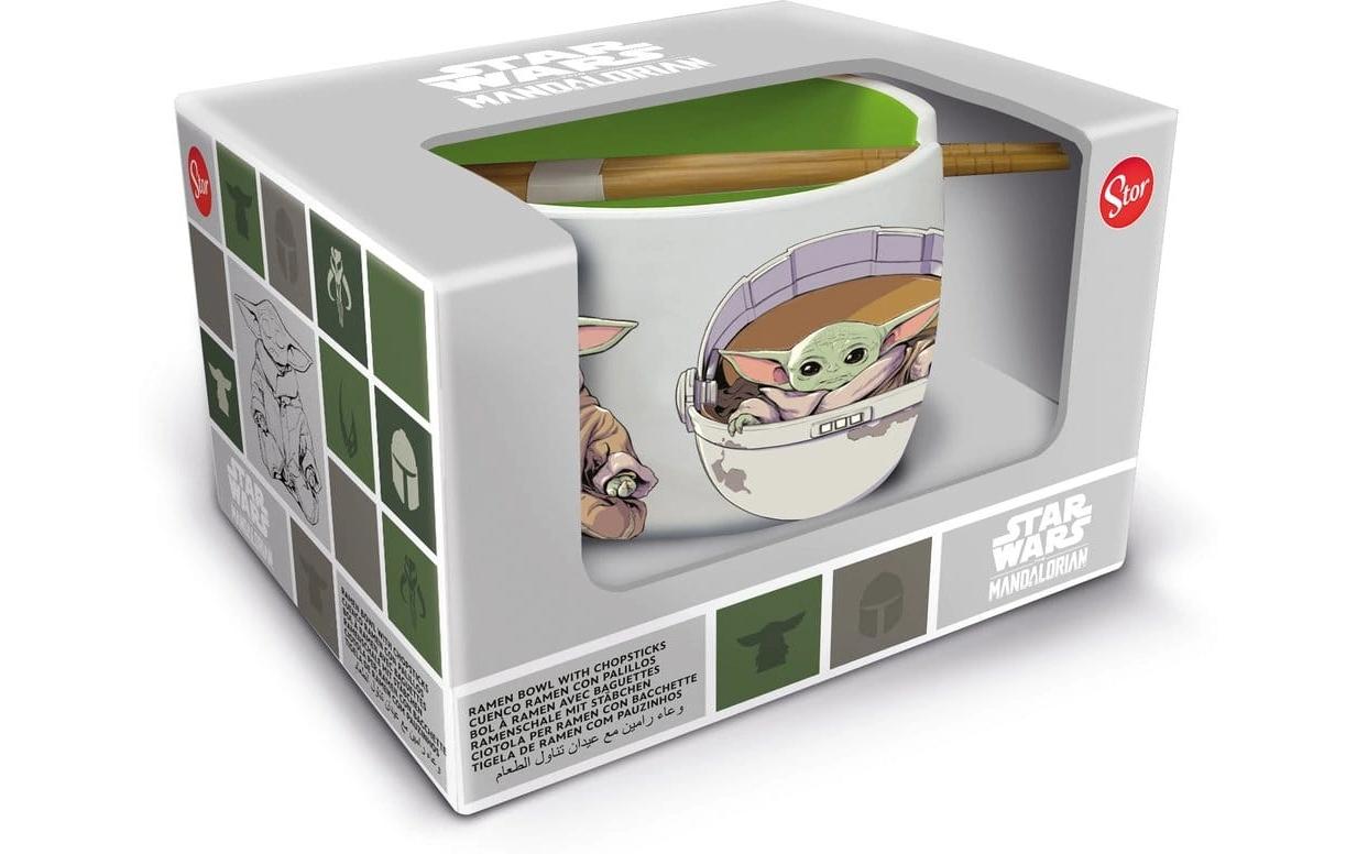 Stor Schüssel – 12er Set, 500 ml, Ø 15,0 cm, Keramik, Grün/Weiss