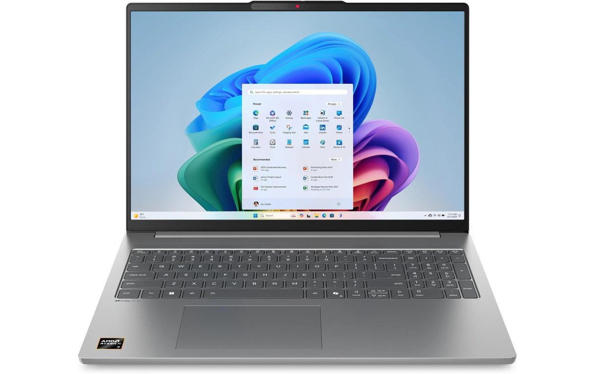 Lenovo IdeaPad Slim 5 16AHP10 – 16" WUXGA, Ryzen 7 8845HS, 32 GB, 1 TB SSD, Win 11 Home, QWERTZ (CH)