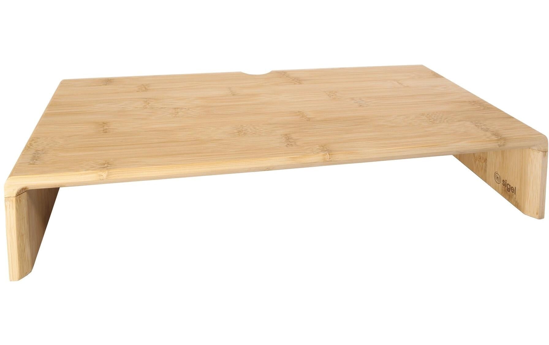 Sigel Eyestyle – Monitor-Tischständer – freistehend – bis 50 kg – Kabelmanagement, rutschfeste Silikonfüsse –