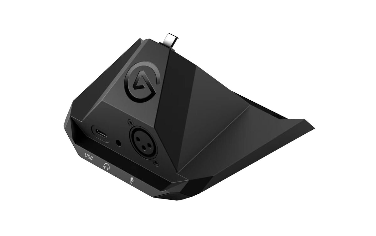 Elgato XLR Dock MK.2 – Externe USB-Soundkarte – für Elgato Stream Deck + – Schwarz