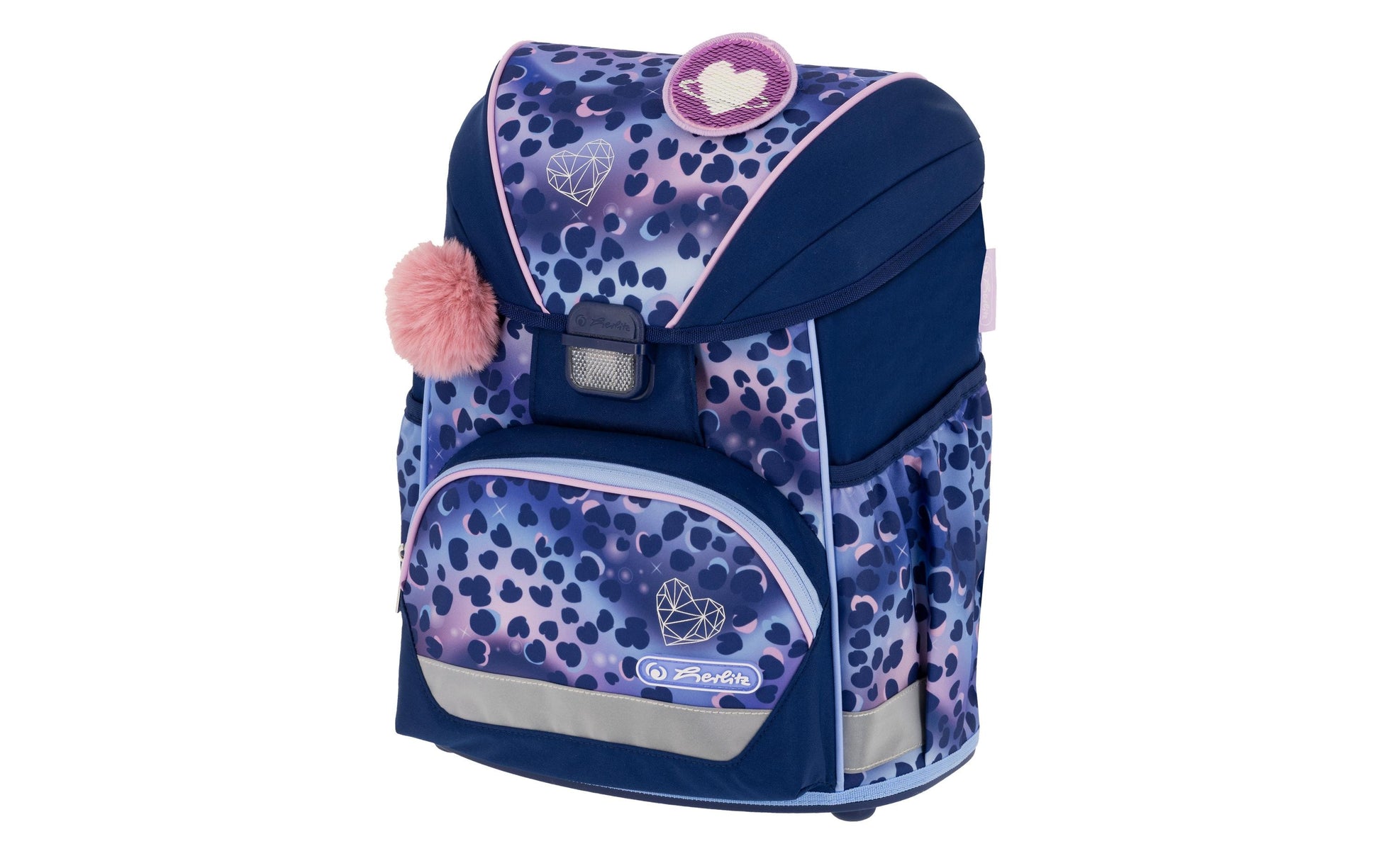 Herlitz UltraLight XL Plus – Schulrucksack-Set 4-teilig, Tiger, 22 l