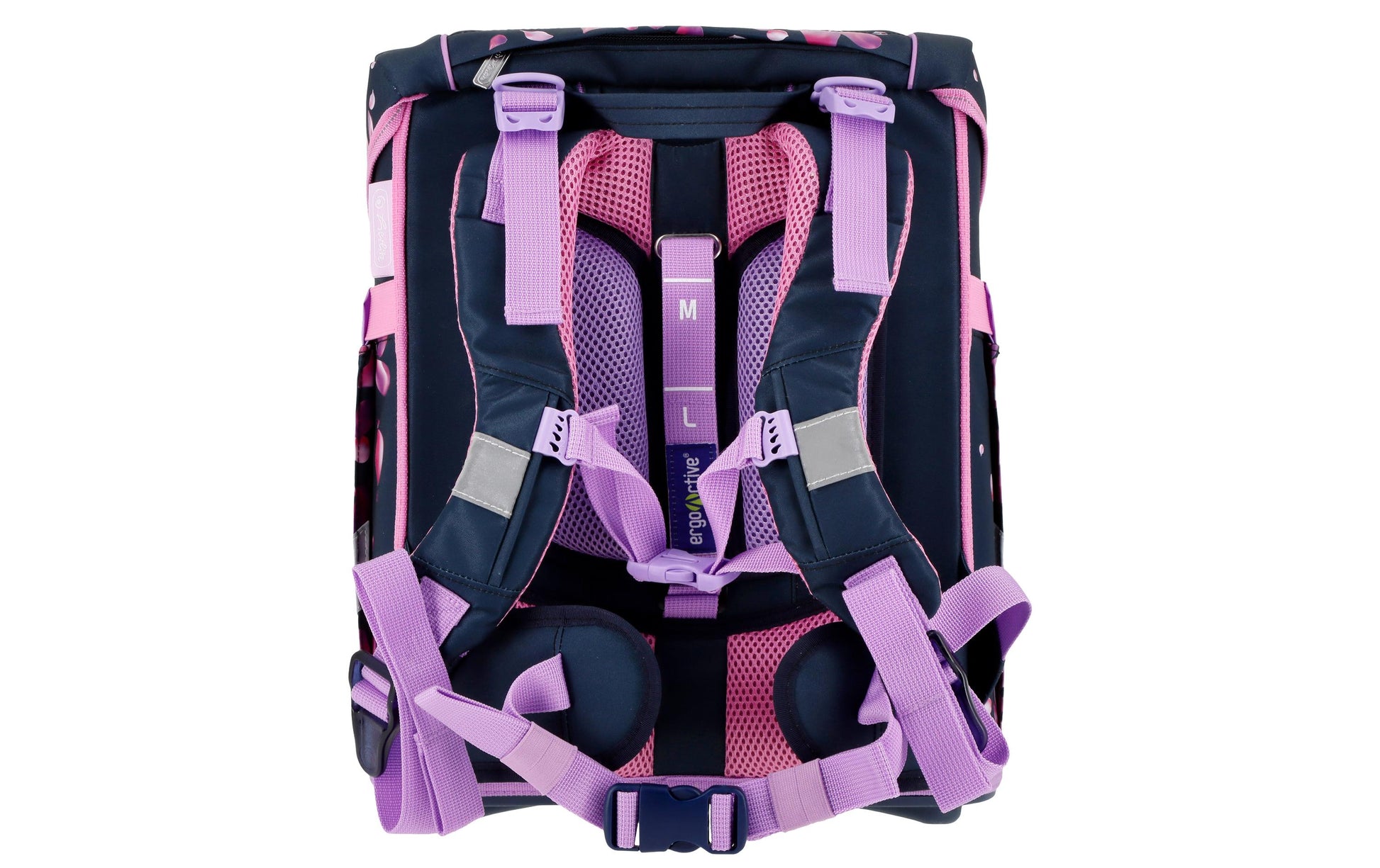 Herlitz FiloActive XL Plus Dance – Schulrucksack-Set 5-teilig, Dunkelviolett, 21 l