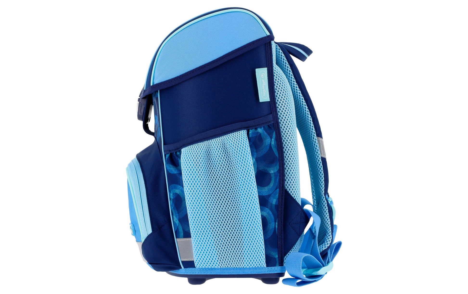Herlitz Loop Plus – Schulrucksack-Set 4-teilig, Blau, 17 l