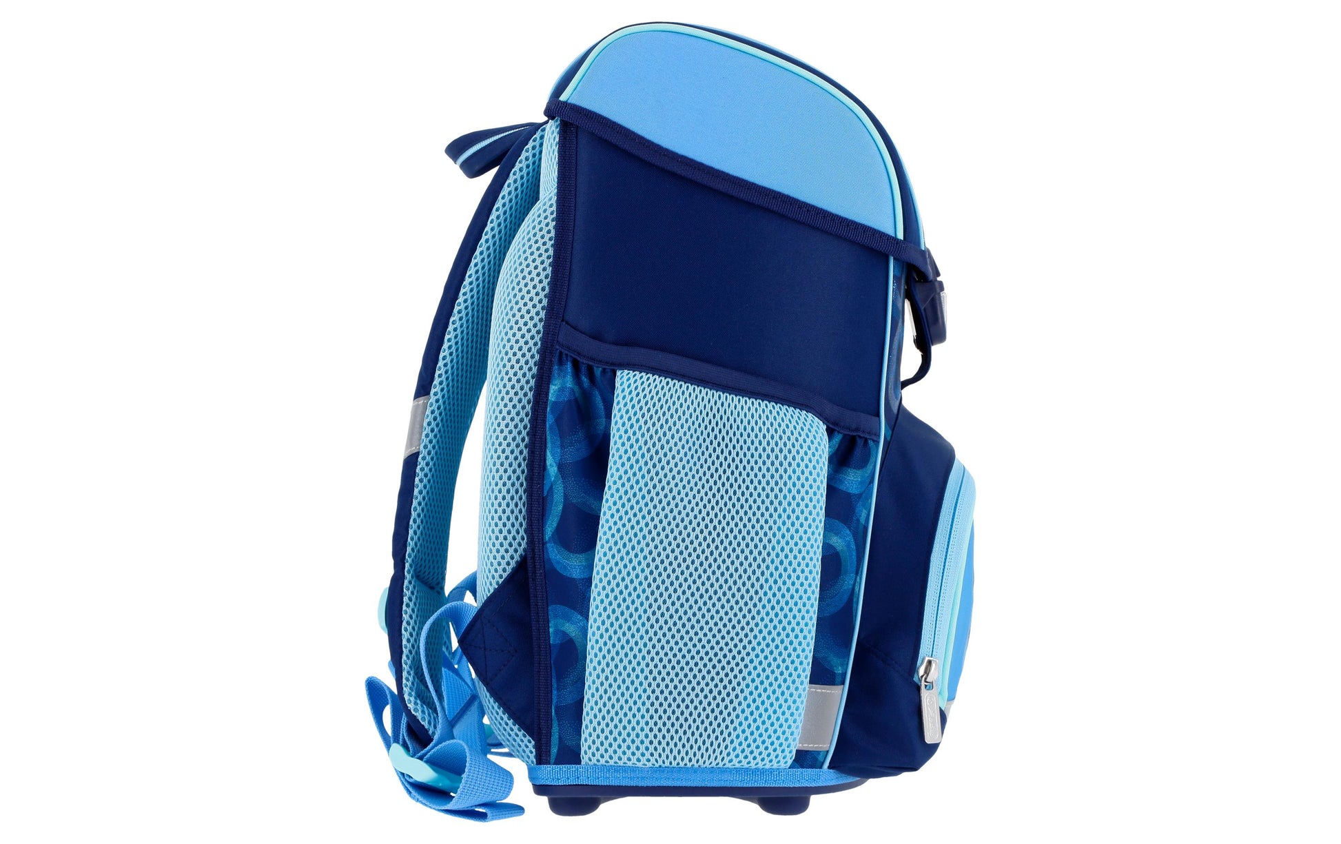Herlitz Loop Plus – Schulrucksack-Set 4-teilig, Blau, 17 l