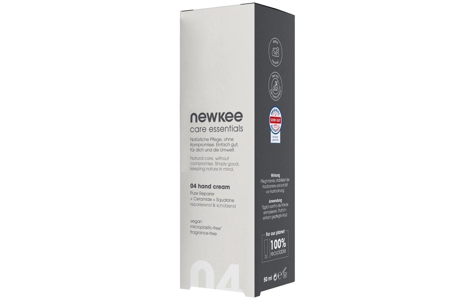 Newkee Handcreme – parfümfrei, PETA-zertifiziert vegan – 50 ml
