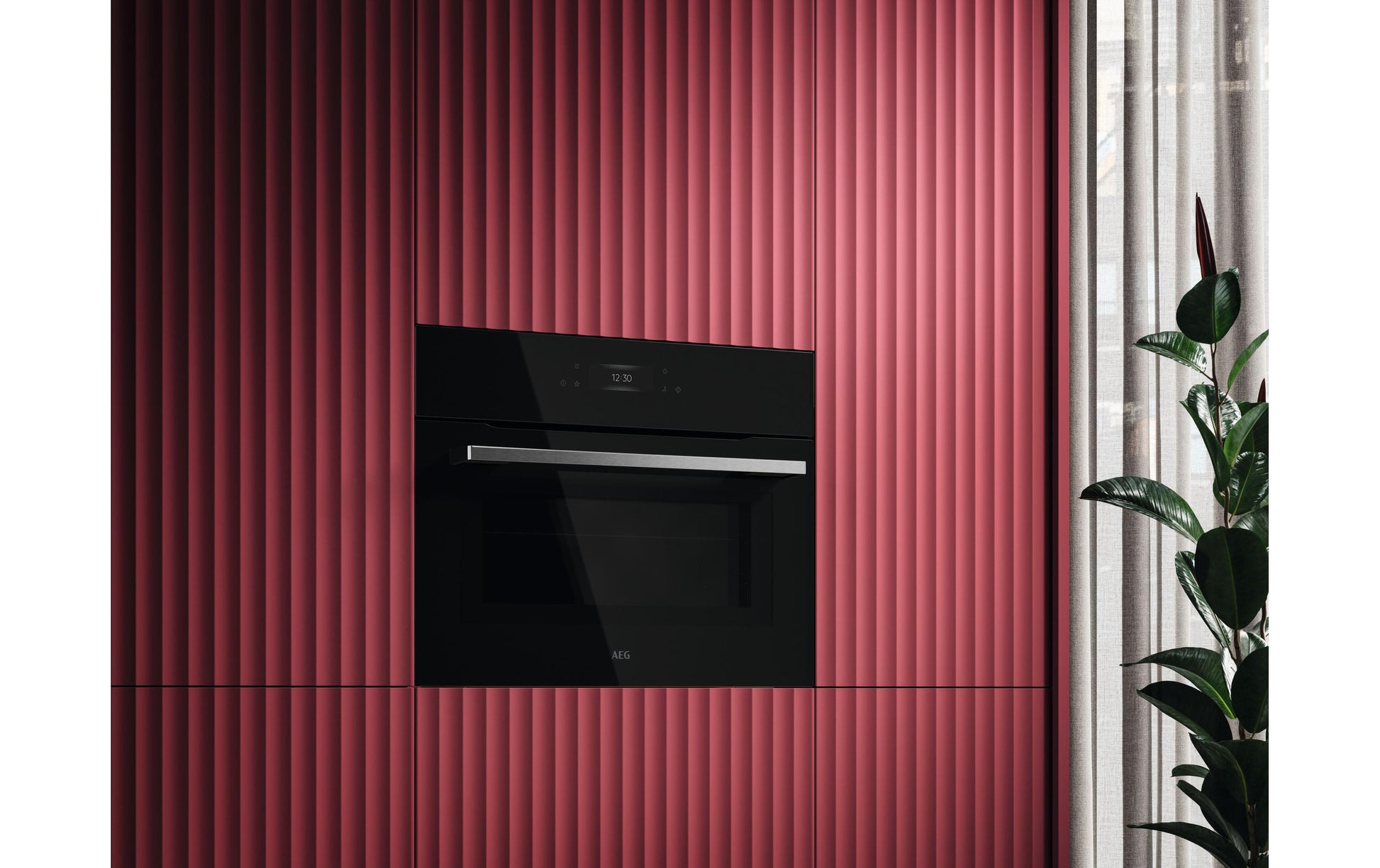 Aeg by electrolux AEG Einbau-Mikrowelle BO4GEMKM – 44 l, Grill, 3000 W – Schwarz
