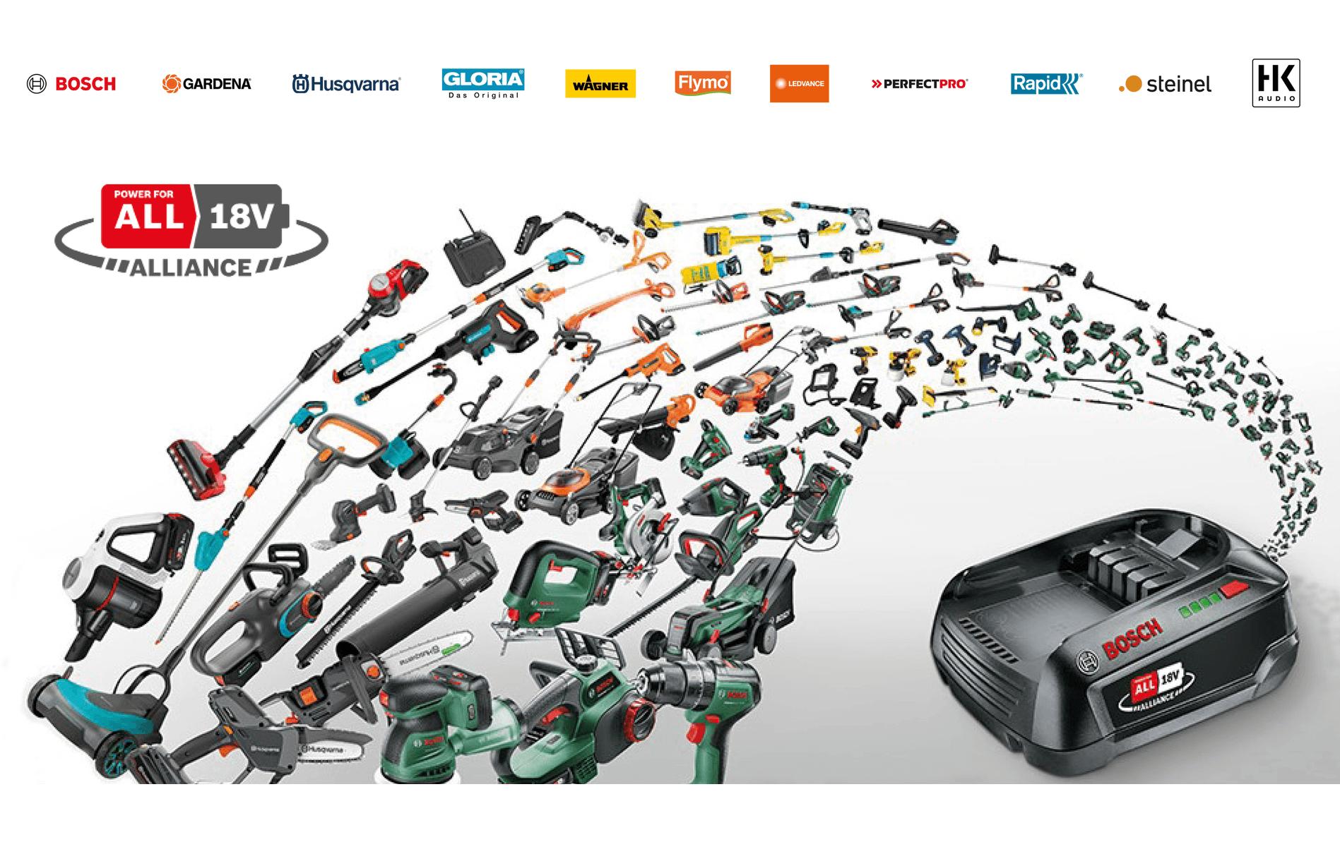Bosch UniversalGrassCut Akku-Rasentrimmer – 18 V – Ø 260 mm – 2,0 Ah & Ladegerät – POWER FOR ALL