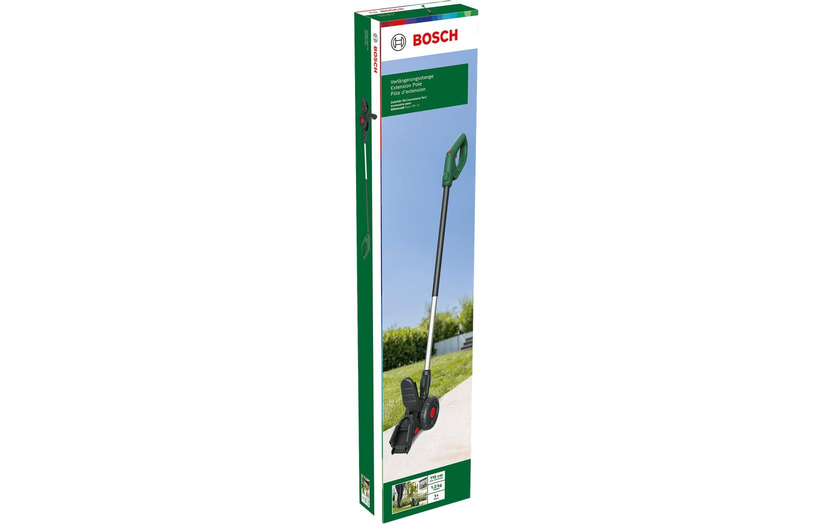 Bosch AdvancedShear Teleskopstange 910 mm – 18 V – Klingenbreite 115 mm – für Strauchmesser