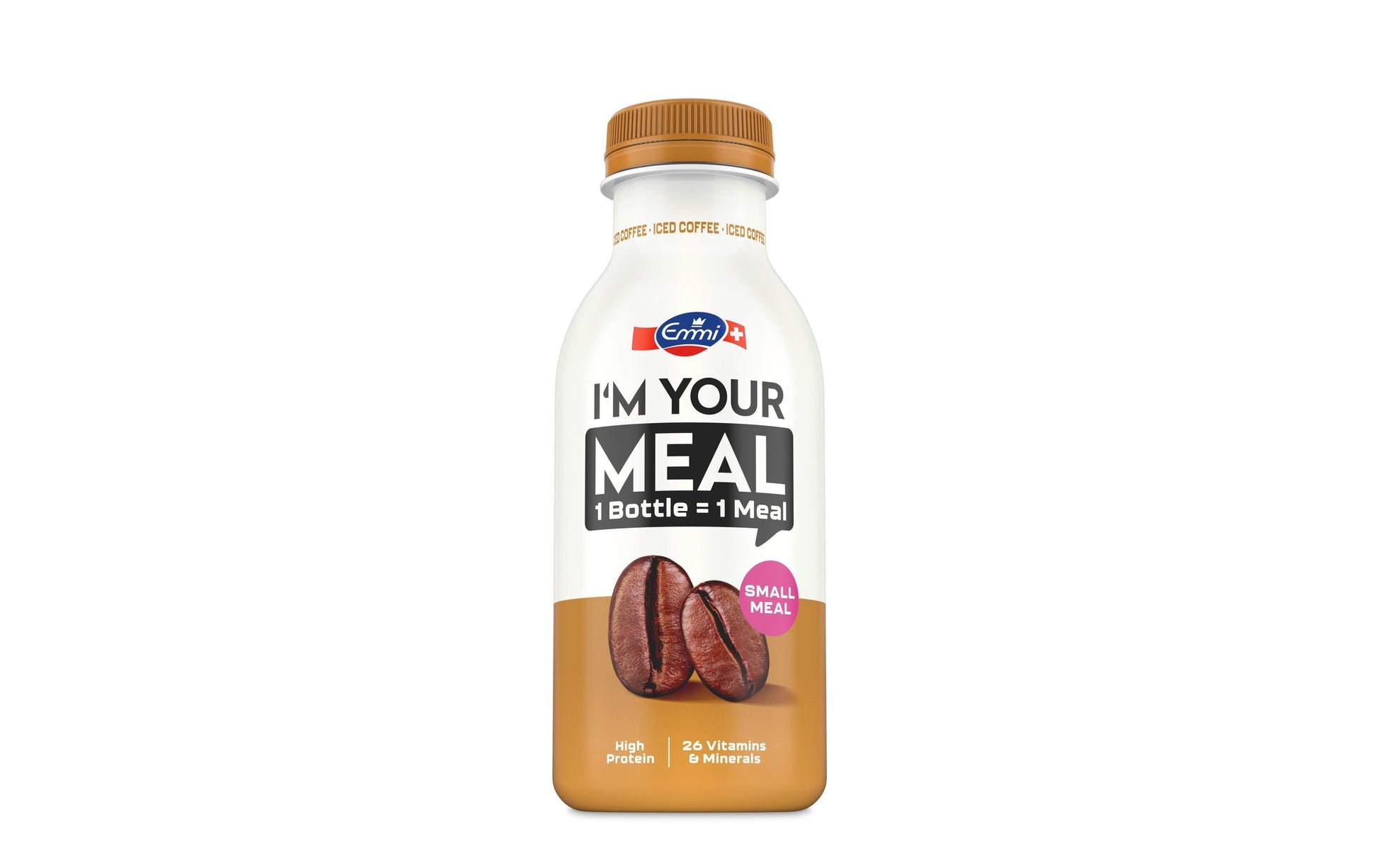 Emmi i'm your meal Emmi Trinkmahlzeit Iced Coffee – Kaffeegetränk – Iced Coffee Latte, 3,5 dl