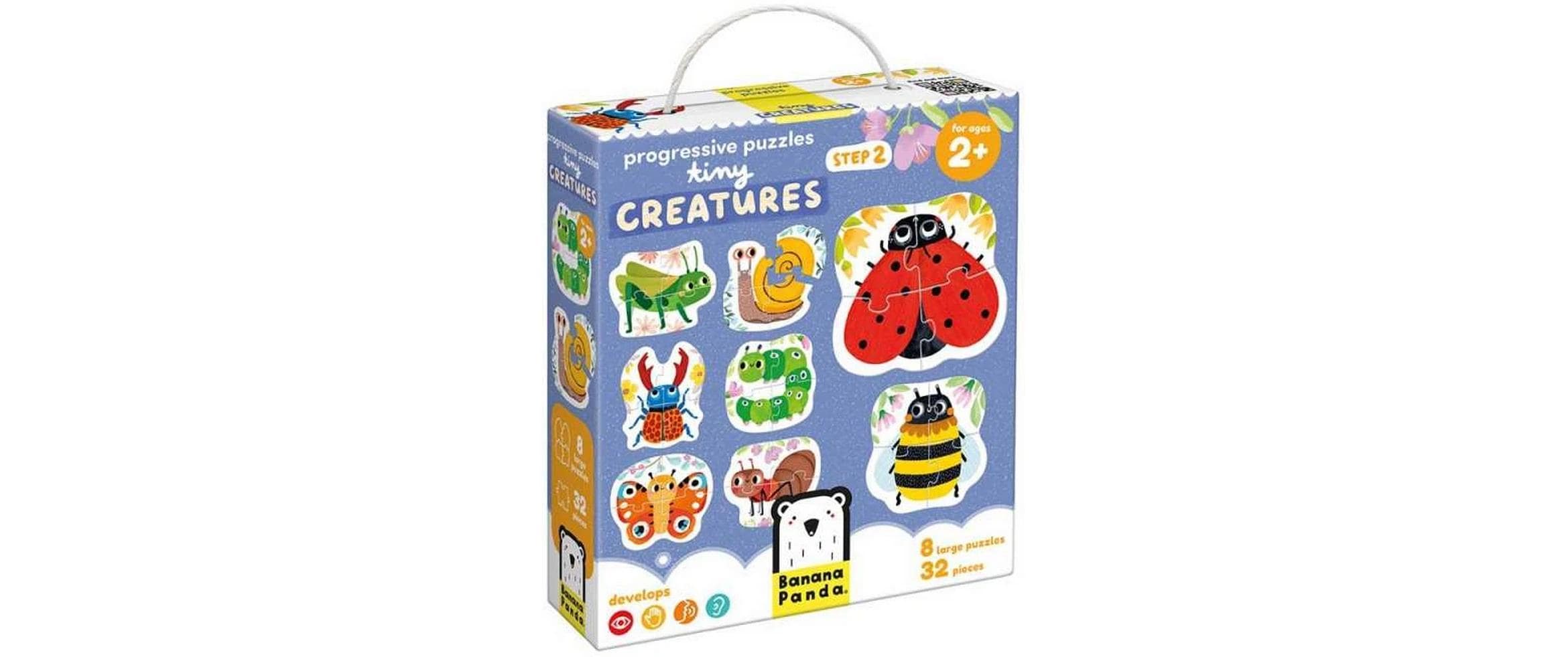 Banana Panda Progressive Tiny Creatures – Logikspiel, ab 2 Jahren, mehrsprachig