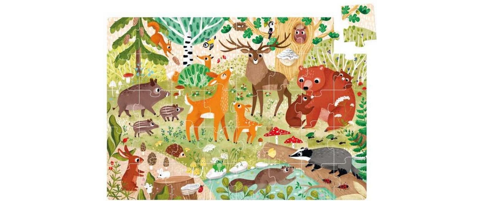 Banana panda Wild Jumbo Waldtiere – Logikspiel, ab 3 Jahren, mehrsprachig