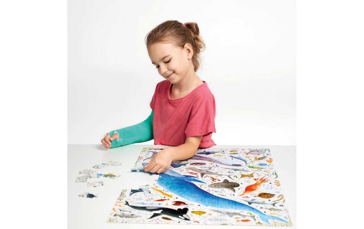 Banana panda Puzzle Puzzlover Ocean Tiere – Logikspiel, ab 7 Jahren, mehrsprachig