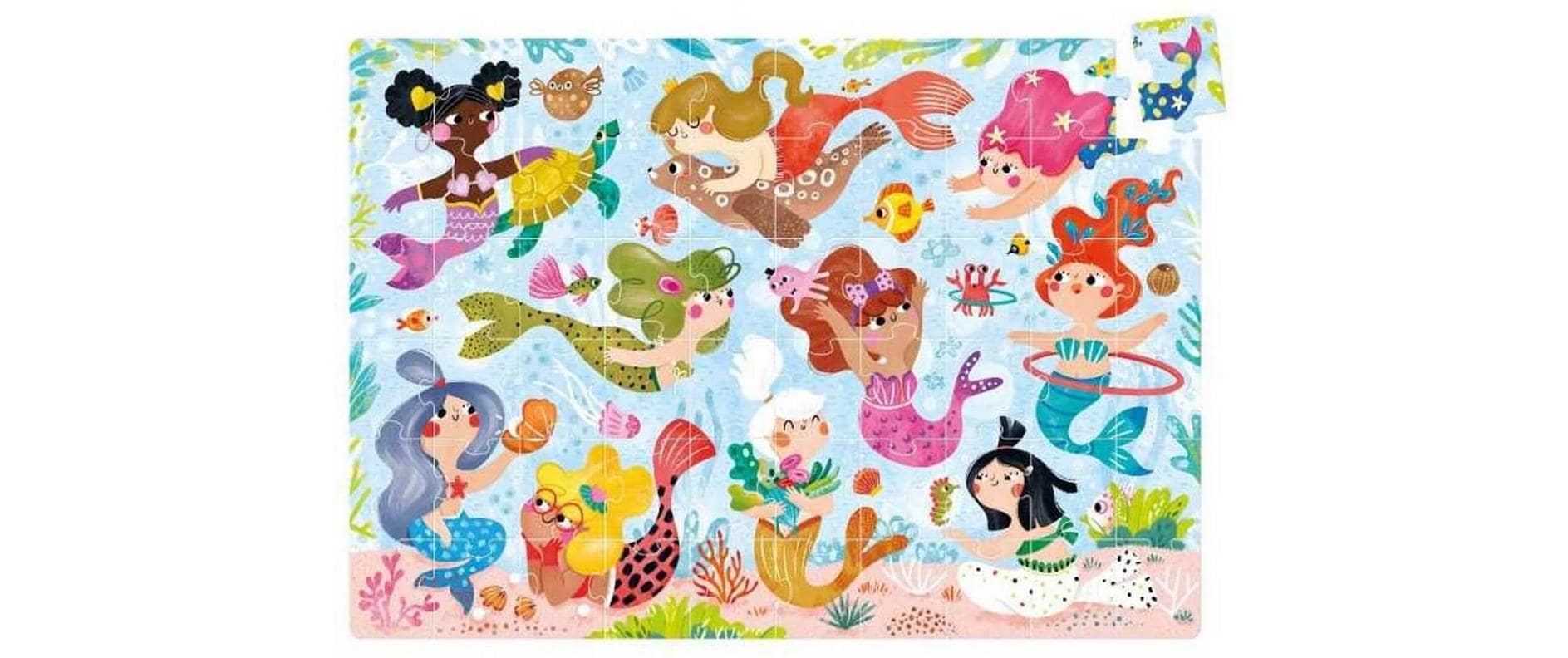 Banana panda Puzzle Märchen/Fantasy – 60 Teile – 68 × 48 cm – ab 4 Jahren