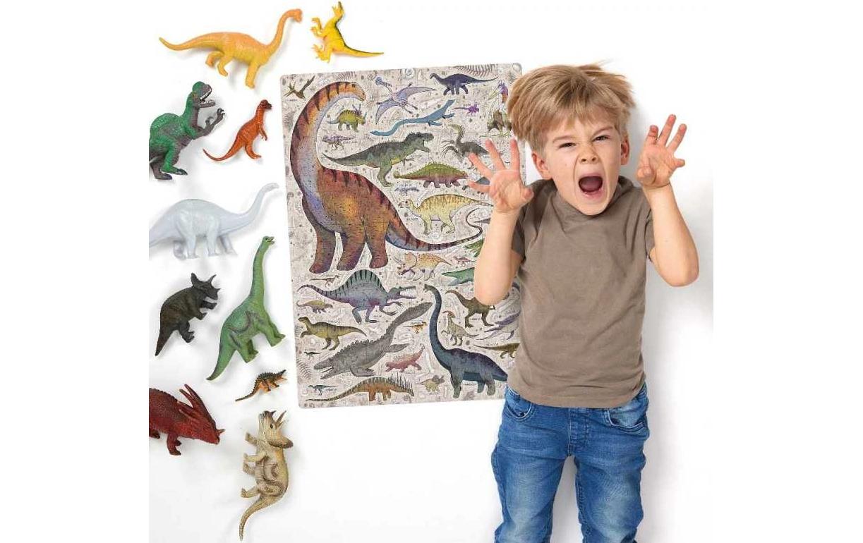 Banana panda Puzzlover Dinosaurs – Logikspiel, ab 7 Jahren, EN/mehrsprachig