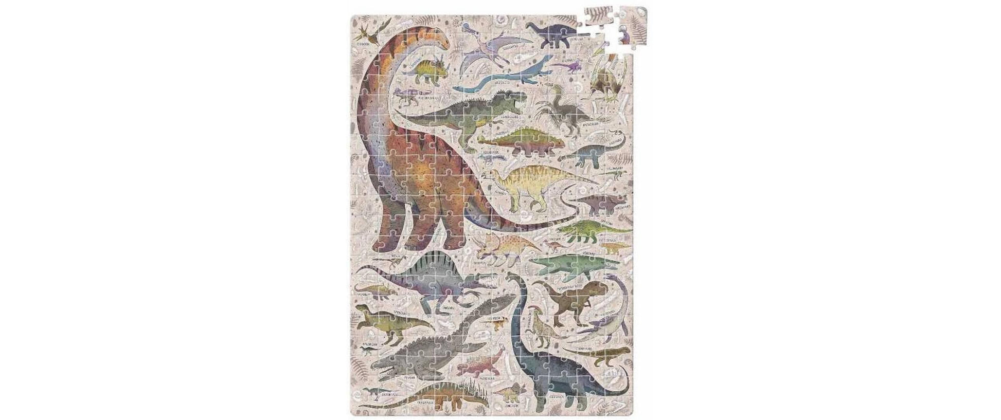 Banana panda Puzzlover Dinosaurs – Logikspiel, ab 7 Jahren, EN/mehrsprachig