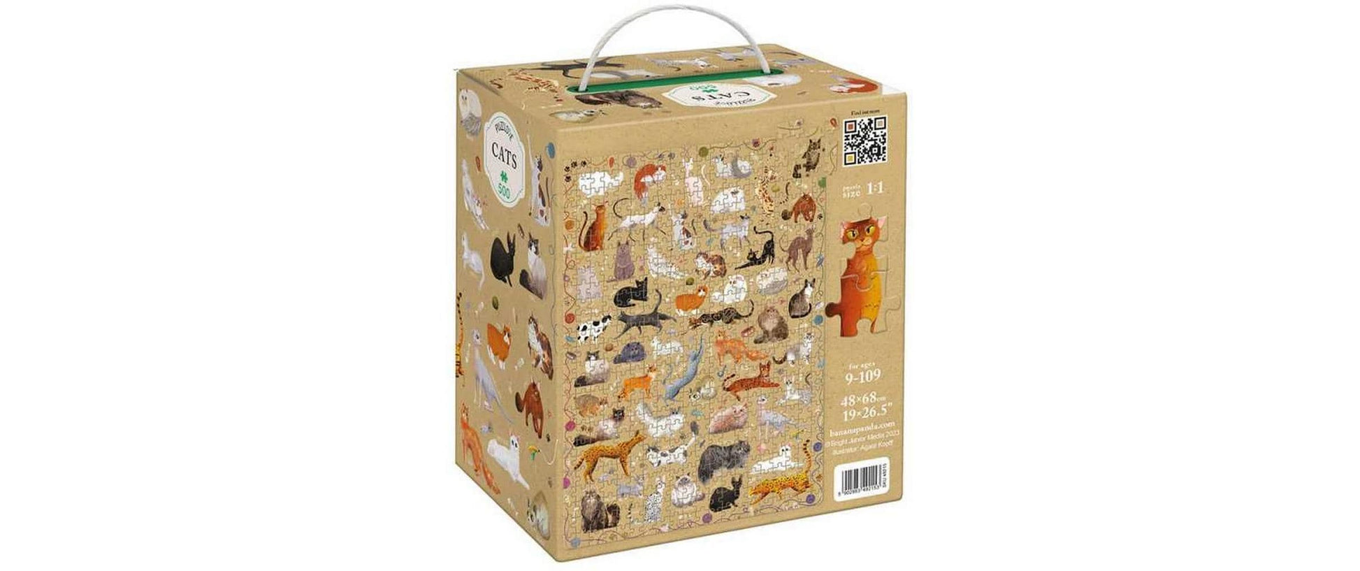 Banana panda Puzzlover Cats – Logikspiel, ab 9 Jahren, EN