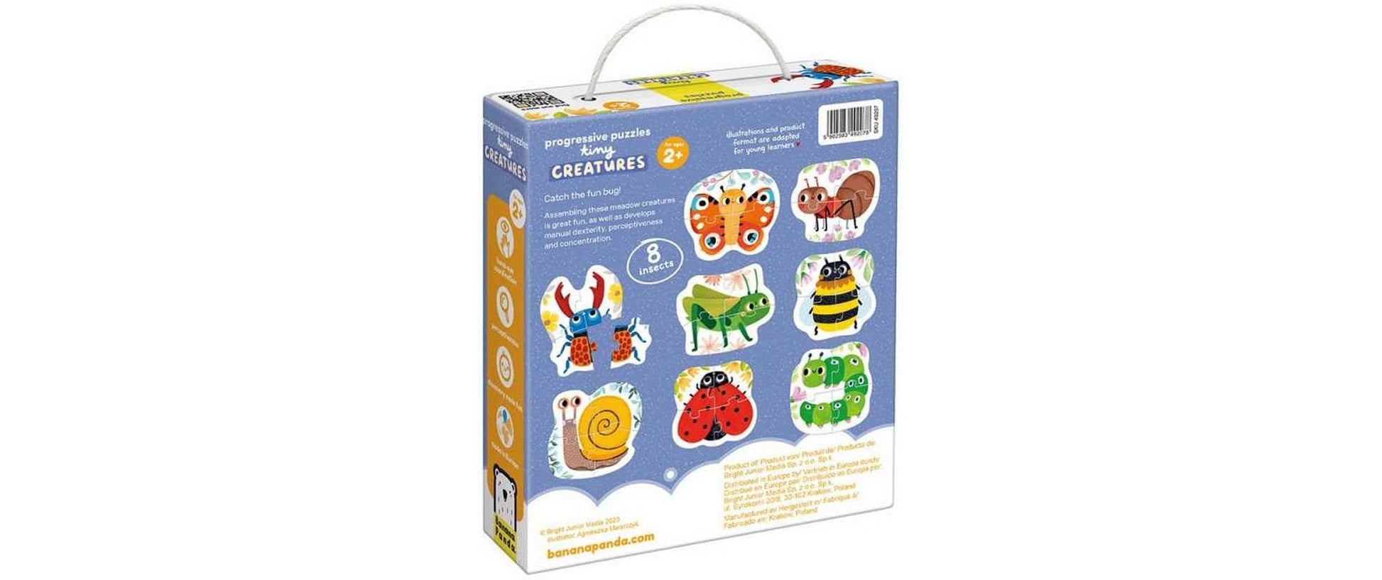 Banana Panda Progressive Tiny Creatures – Logikspiel, ab 2 Jahren, mehrsprachig
