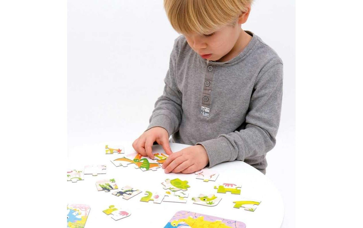 Banana panda Puzzle Tiere – 45 Teile – ab 3 Jahren – 13 × 4,5 cm – Pappe