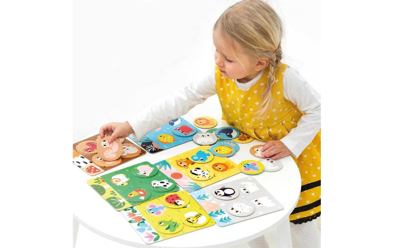 Banana Panda Habitat Bingo – Kartenspiel, 2–6 Spieler, ab 1,5 Jahren, 15 Min., EN/mehrsprachig