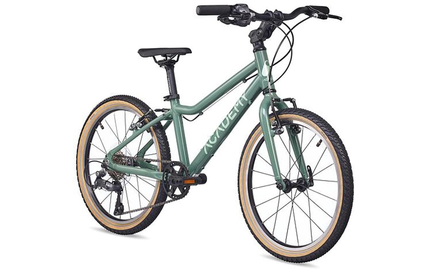 Academy Kinderfahrrad Grade 4 – Felgenbremse, höhenverstellbar (Lenker und Sitz) – 20" – Grün – Aluminium