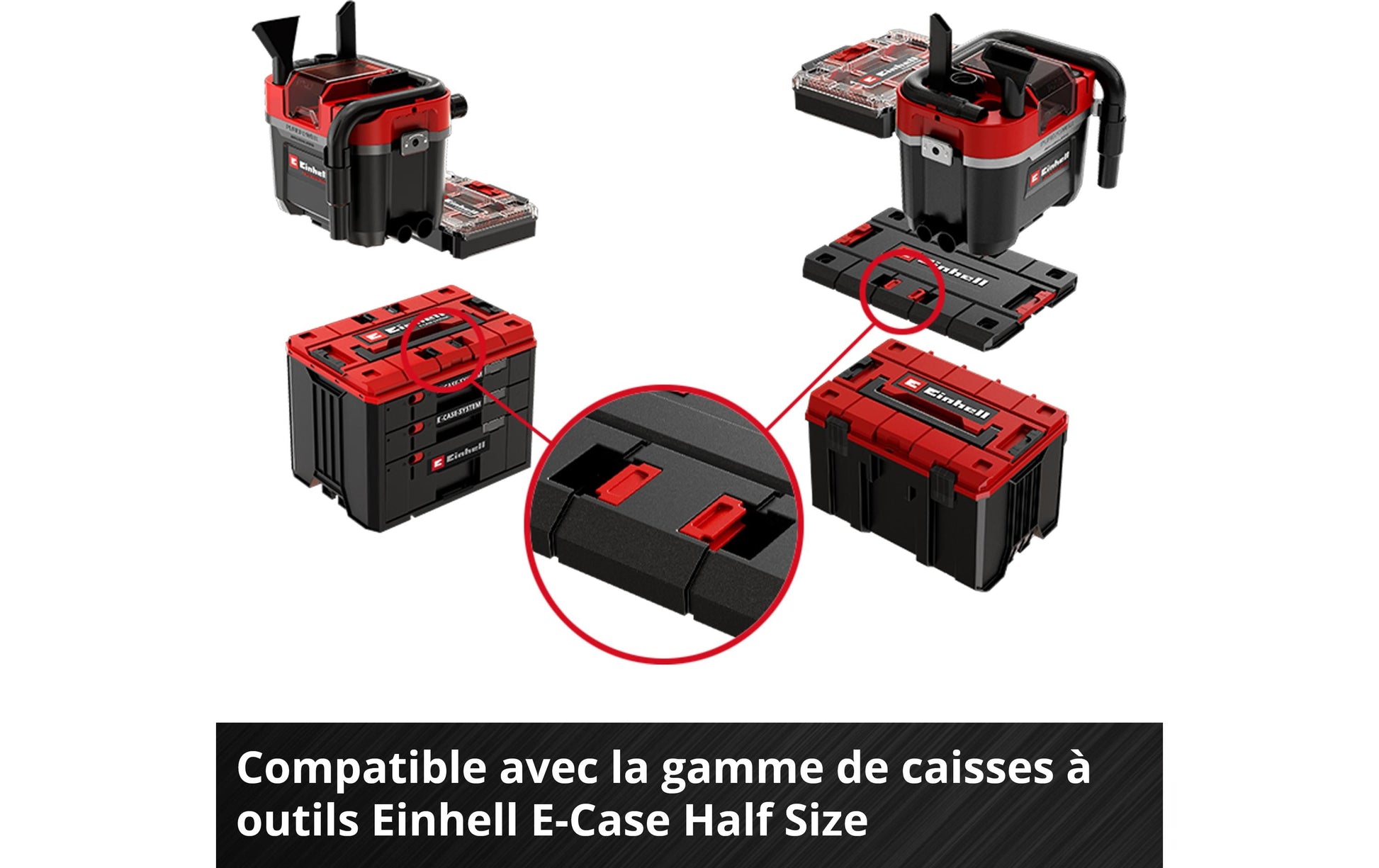 Einhell professional Nass-/Trockensauger TP-VC 18/10 Li BL L (1x4.0 Ah) Kit – 10 l, 18 V